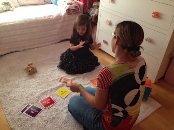 Jugando con mi niña